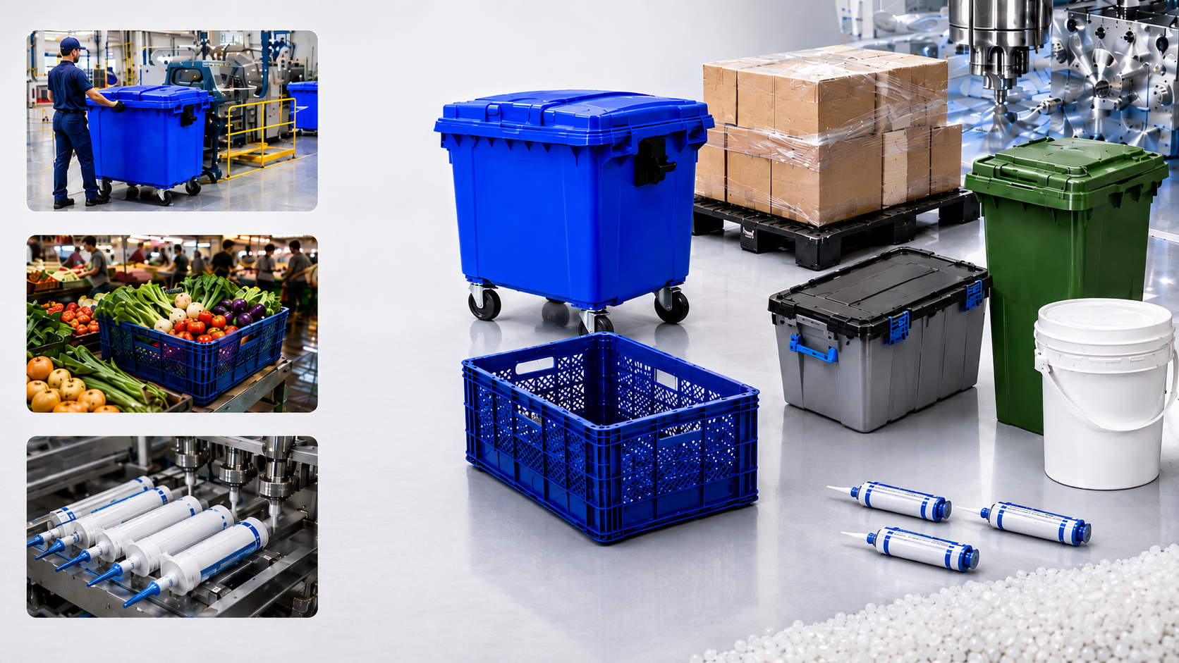 ยกระดับงานฉีดขึ้นรูปด้วย InnoPlus HDPE คุณภาพสูง