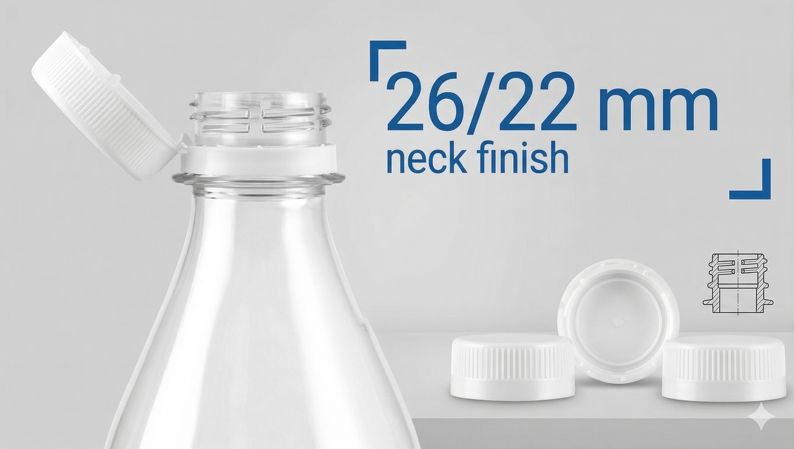 เทรนด์ใหม่ในอุตสาหกรรมเครื่องดื่ม: “ฝาขวดเล็กลง และเบาลง”