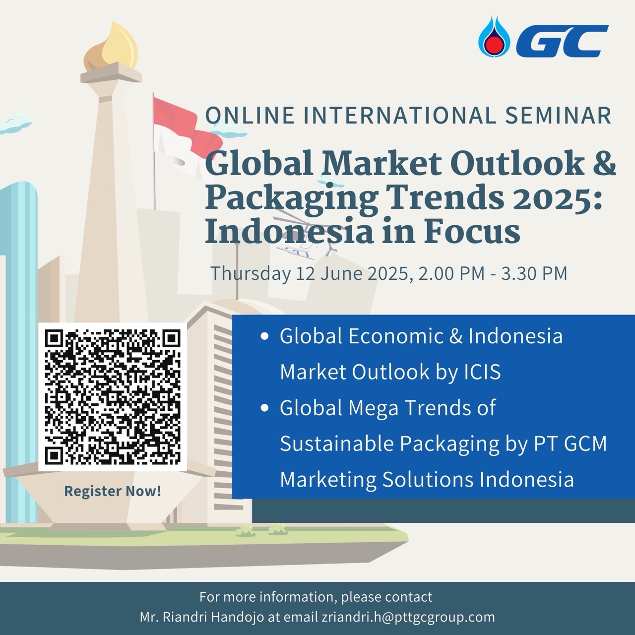 GC Successfully Hosted “GC Online International Seminar: Indonesia Focused”